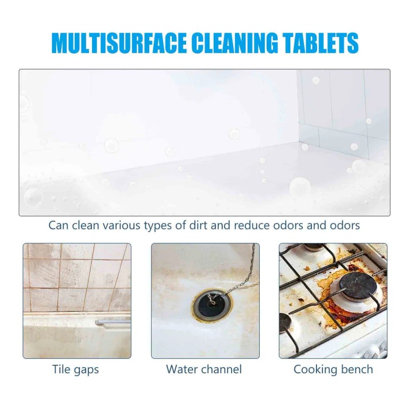 Tabletas Efervescentes De Limpieza Múltiple Hp Para Limpieza