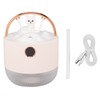 Mini Humidifier 600ml 40ml/H Dual Mode Bear On Swing Night