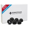 SONICFOAM Memory Foam Earbud Tips - Premium Noise Isolation, Replacement