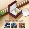 Energather Single Watch Case, Wooden Watch Boxes Watch Box with