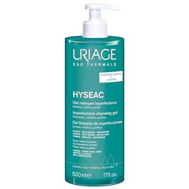 Uriage Hyseac Gel limpiador piel mixta a grasa 500ml - Elimina las impurezas y el exceso de grasa, con Piroctona olamina - Hipoalergénico, no comedogé