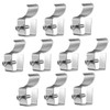 TEHAUX 40pcs Vinyl Siding Clips Punch Outdoor Wall Hooks for