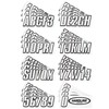 Hardline Products Series USA 800 Boat Registration Number Kit –