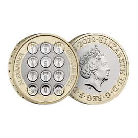 The Koin Club Royal Mint Making Conversation Alexander Graham Bell 2022 UK Brilliant Uncirculated £2 Coin