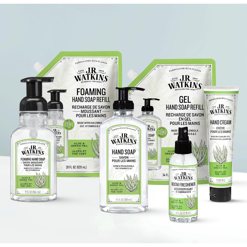 J.R. Watkins Room Freshener - Aloe & Green Tea -