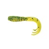 Big Bite Baits 2" Triple TIP GRUB/Chartreuse Pepper (10 Pack)