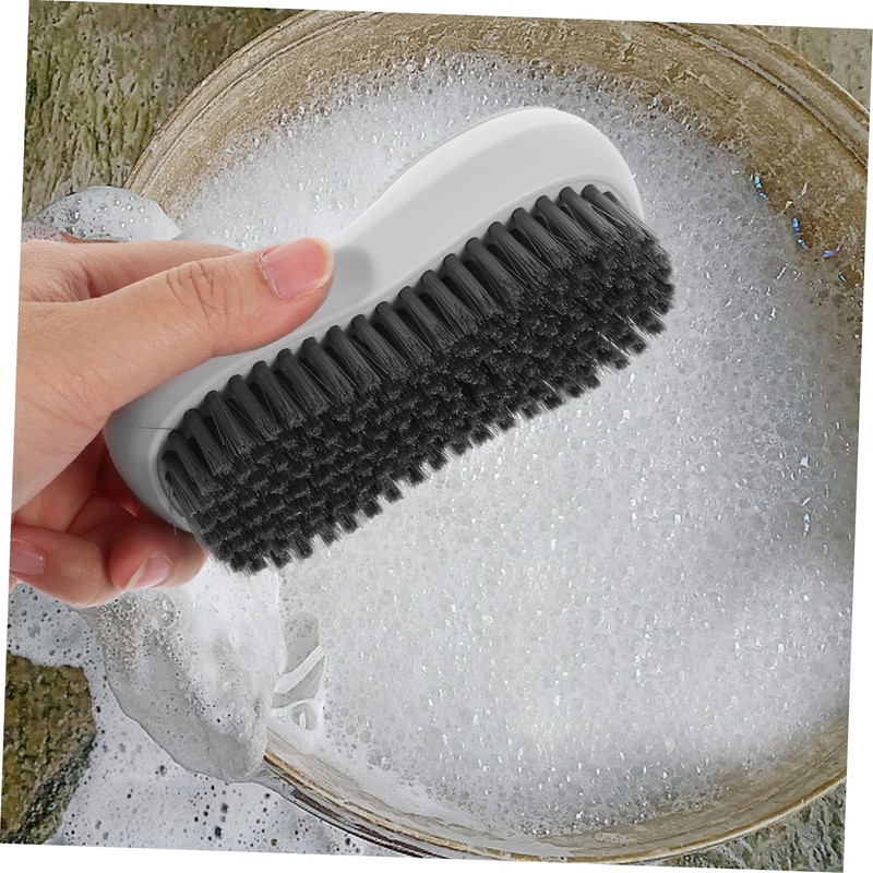 SAFIGLE Lovely Dual Sided Laundry Scrub Brush Multi Functional Soft