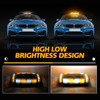 OPP ULITE Rechargeable Led Strobe Light Remote Control Wireless Battery,