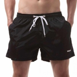 Men's Vacation Beach Swim Shorts for Water Play & Resort Look Cody Orange 2XL