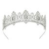 Boland 64570 - Corona regina, cerchietto con pietre preziose, principessa,