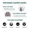 Lanciley L01 Eyelash Extensions Set of 120 Cluster Lashes with