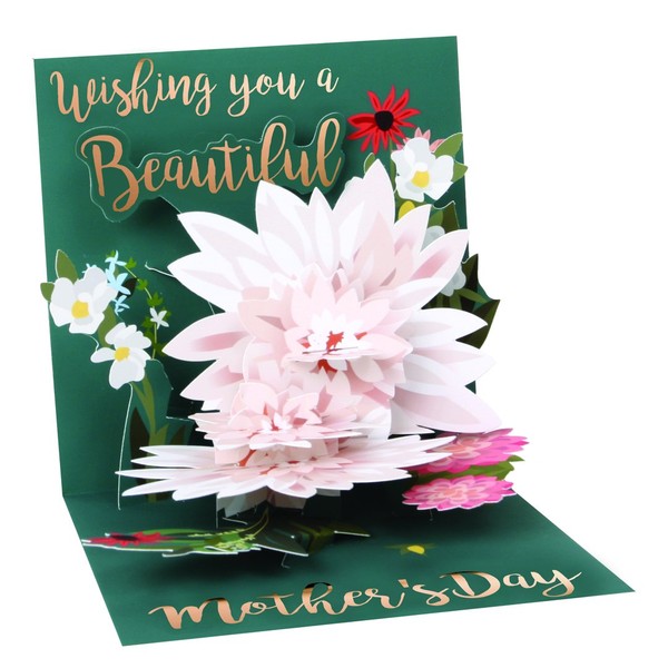 Up With Paper Pop-Up Treasures Mother's Day Greeting Card -