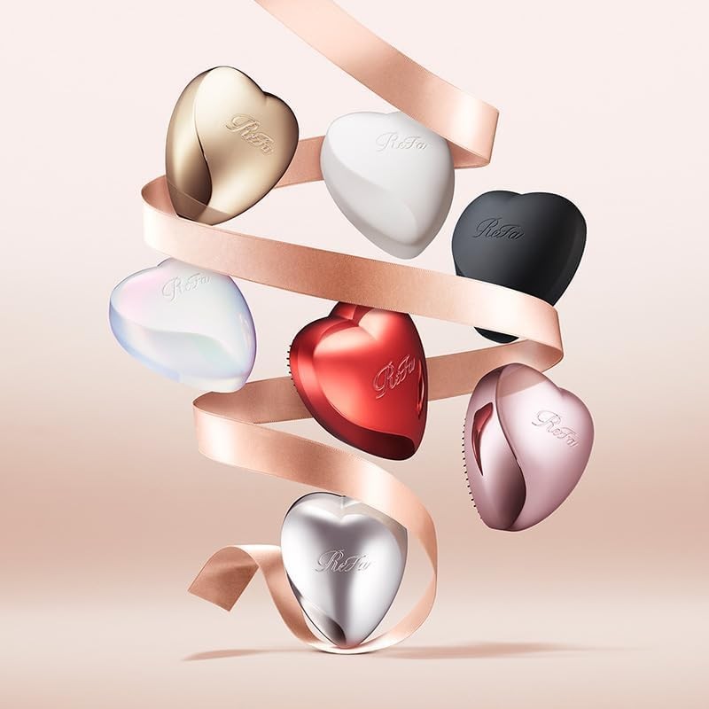 ReFa Heart Brush (Matte White)