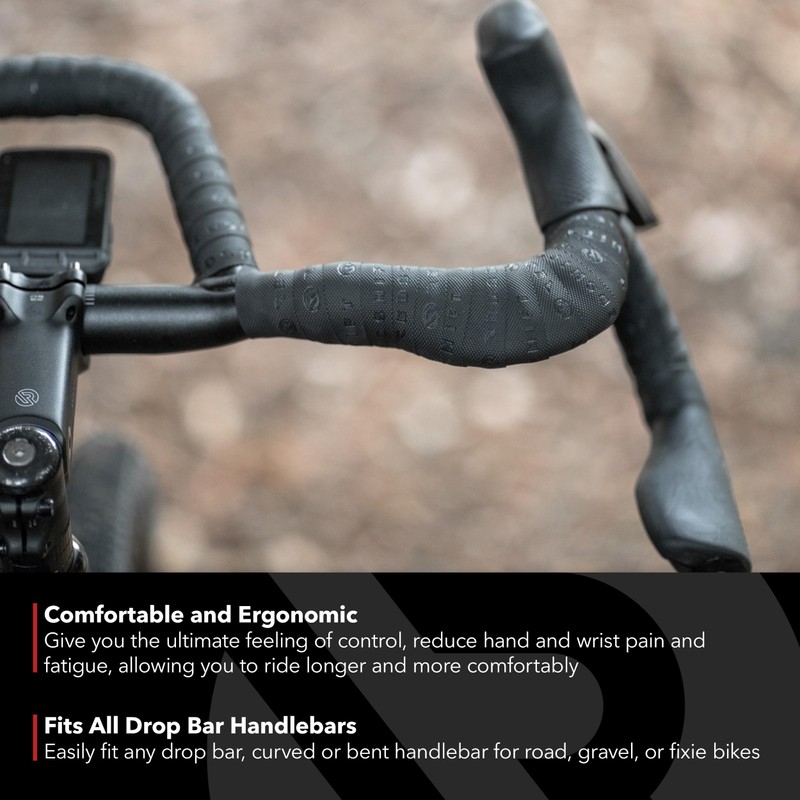 REDSHIFT Cruise Control Drop Bar Handlebar Grip for Road Bike,