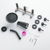LUOGULIANG 3 Handle Tub Shower Faucet Set, Bathtub Shower Trim