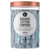 L. Organic Cotton Core Tampons, Super Absorbency, 30 Count