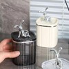 Transparent Creative Toothpick Holder,Large Capacity Toothpick Dispenser Plastic Toothpick Dispenser