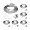 ledscom.de 6 Pieces Ceiling recessed Frame Fere recessed Frame Chrome