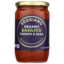SEGGIANO Organic Basilico Pasta Sauce, 24 OZ