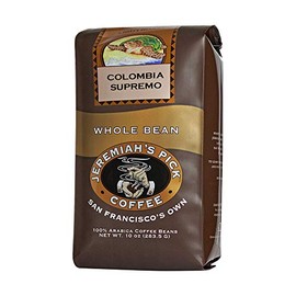 Colombia Supremo - Whole Beans - 10oz, Caffeinated