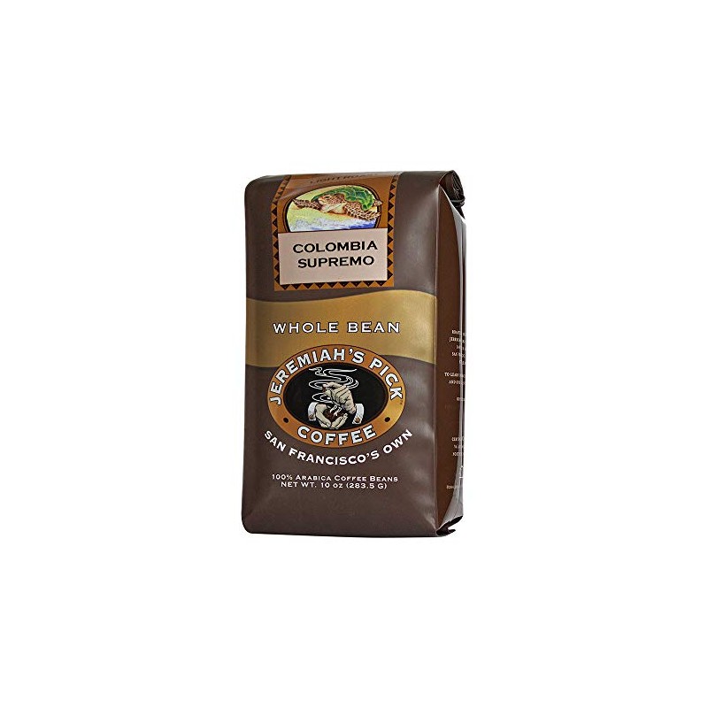 Colombia Supremo - Whole Beans - 10oz, Caffeinated