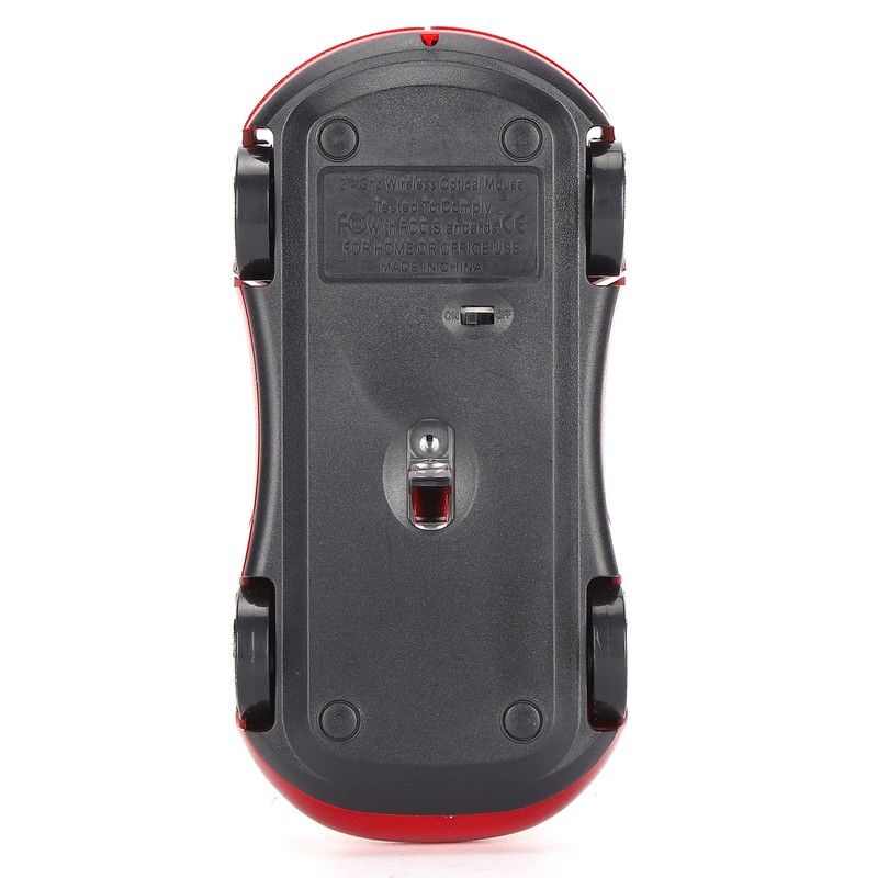Computer Mouse Car Shape Pink Gaming Mouse ABS Laptop Mouse