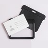 1 Pack Sliding Horizontal ID Badge Holder with Clear Window