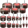 Pukamam 20 Pcs Flap Wheel Sander Set 80 Grit Sanding