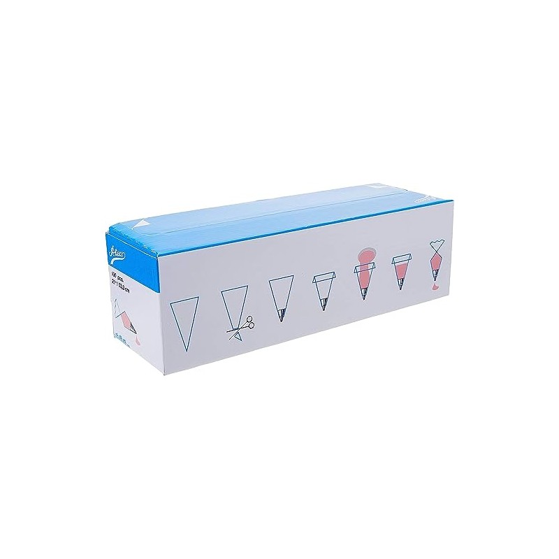 Ateco - Bolsas desechables para decoración, 21" - Pack of