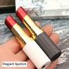 NIVEK Lipstick Lighter Vintage Style Retro Look Soft Flame Refillable