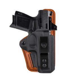 IWB Holster for 9mm Canik TP9 Elite SC Pistol, RMR Red Dot Optic Cut, Canik TP9 Elite SC Holster with Comfort Foam Pad, Inside Waistband Appendix Concealed Carry, Right Hand