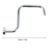 13in S Shape Shower Arm American Stainless Steel Shower Head