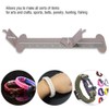 Vbestlife Kit de Pulsera Paracord,Jig Creador de Pulsera, Pulsera de