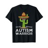 Fun Cute Autistic Support | Funny Autism Warrior Awareness T-Shirt