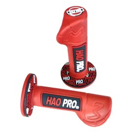 Hao Pro Puños Goma Bike Para Moto 78 Excelente Agarre Stunt                                                                                           