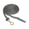 Shires Plain Headcollar Lead Rope Royal Blue