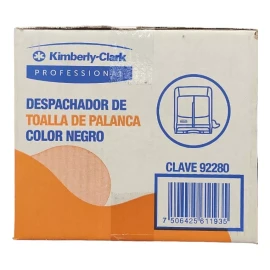 Kimberly-Clark Despachador De Toalla En Rollo Papel Kimberly Clark Negro