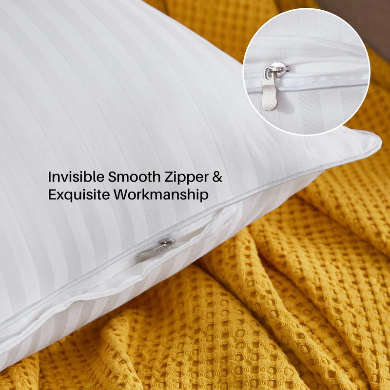 Oubonun 24 x 24 Throw Pillow Inserts, Firm and Fluffy