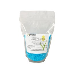 Greenway Biotech Nitroform 39-0-0 Slow Release Nitrogen Fertilizer- Contains 3% Urea Nitrogen, 7.5% Water Soluble Nitrogen, & 28.5% Insoluble Nitrogen for Healthy Plants & Lawn Growth (2 Pounds)