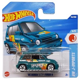 Hot Wheels - ´85 Honda City Turbo II - HW J-Imports 5/5 - JBC25 - Short Card - TH Treasure Hunt - Mattel 2025 - 1:64