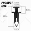 Vkinman Plastic Fender Clips Body Rivets Replacement for Honda Rancher
