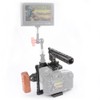 CAMVATE DSLR Camera Cage Top Handle Wood Grip for 60D