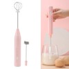Mini Electric Stirrer Cordless Multifunction Electric Eggbeater with 2 Eggbeater