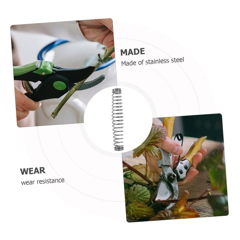 Yardwe Pack of 3 Pruning Shears Spring Replacement Trim Scissors