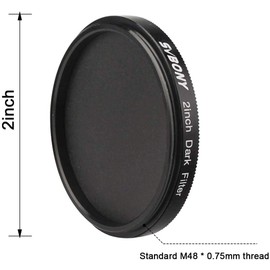 SVBONY SV164 Telescope Filter Dark Frame Imaging Filter 2 Inch for Astrophotography Astronomy Filters for Eliminate Camera Noise and Hot Pixels