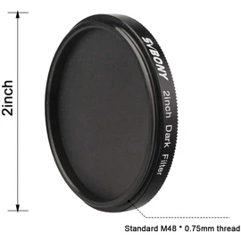 SVBONY SV164 Telescope Filter Dark Frame Imaging Filter 2 Inch for Astrophotography Astronomy Filters for Eliminate Camera Noise and Hot Pixels