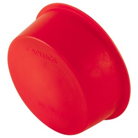 Caplugs 99394323 Plastic Tapered Cap and Plug. T-240, PE-LD, Cap OD 2.235" Plug ID 2.464", Red (Pack of 20)