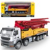 Qcar Concrete Pump Truck Construction Vehicles Toys,1:50 Scale Diecast Site