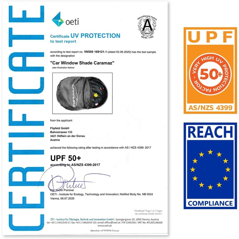 Car Window Shades for Baby with Certified UV Protection -