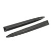 1 Pair Front Bumper Upper Moulding Trim 735455041 Carbon Fiber